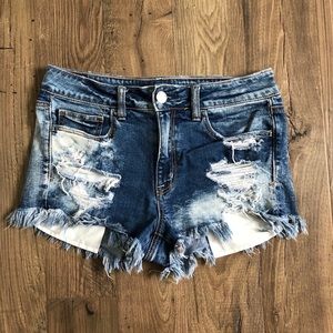 American Eagle Hi-Rise Shortie Shorts